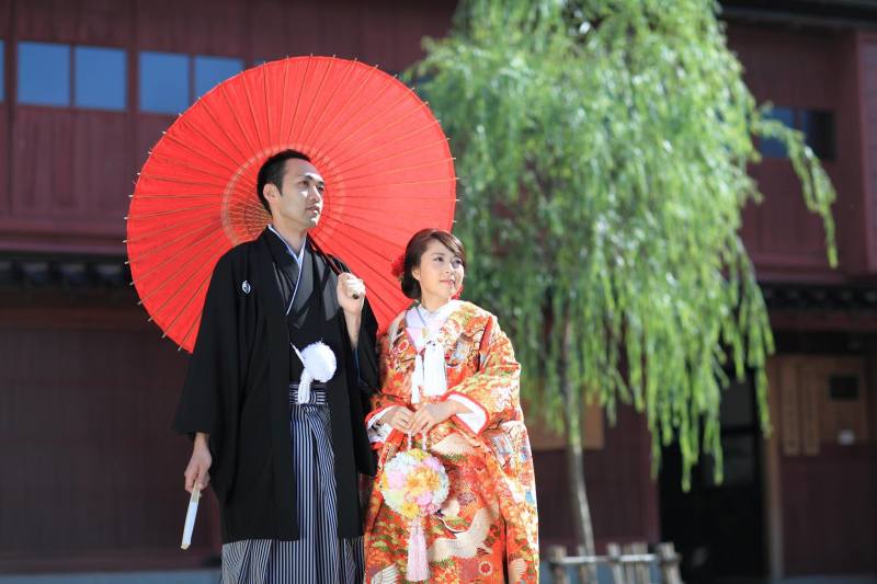 大きな柳の木の下で♪