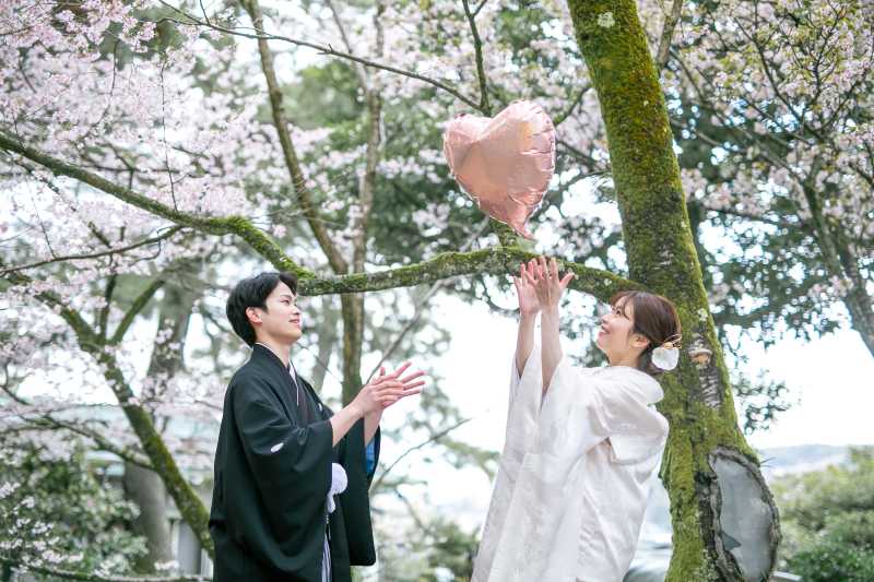 大きなハートのキャッチボール♪