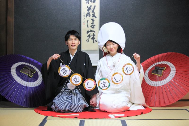 白無垢和装ロケーションフォト