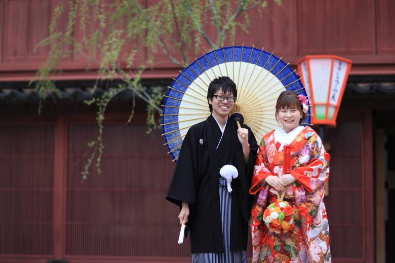 柳の木を借りて