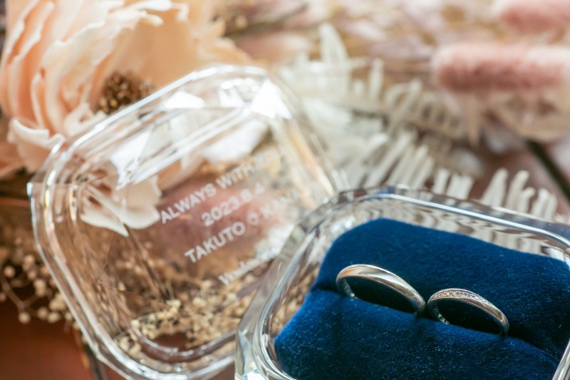 ブライダルリングフォト