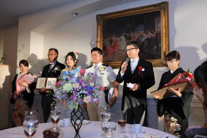 お父様お礼の言葉