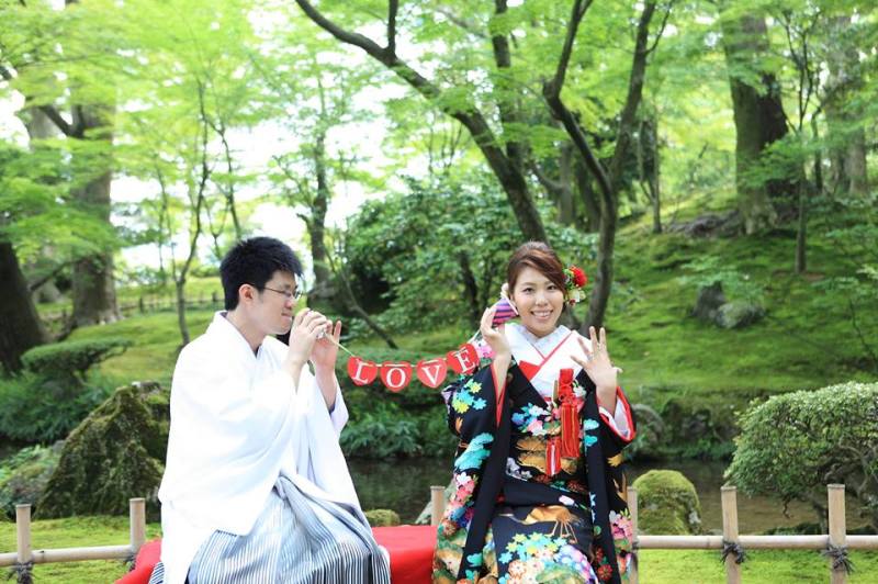 ５月兼六園ロケーションフォト