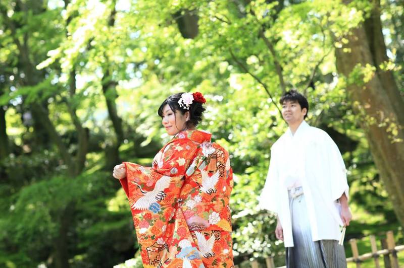 和装兼六園ロケーションフォト