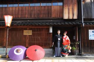 東茶屋街和装ロケーションフォト