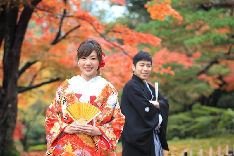 「兼六園」紅葉シーズン