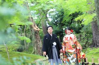 兼六園和装ロケーションフォト