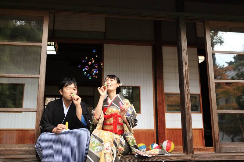 シャボン玉とんだ♪