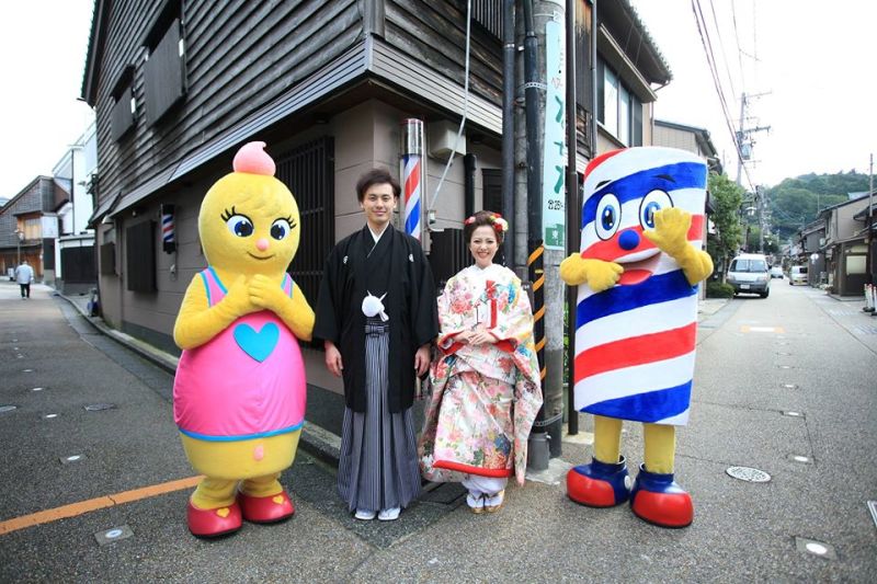 バーバー君とシャンプーちゃん