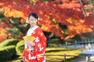 兼六園・紅葉シーズン