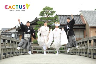 姉妹和装ロケーションフォト