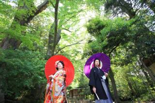 兼六園和装ロケーションフォト♪