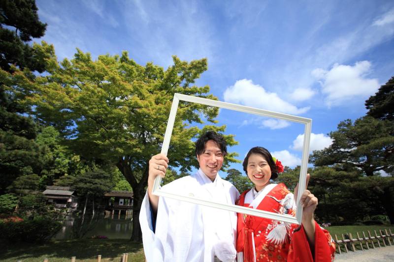 大きなフレームの中に♪