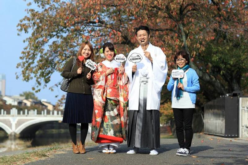 ご家族とフォトプロップス♪