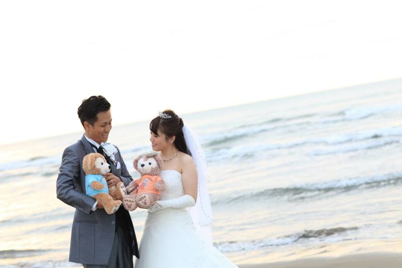 ぬいぐるみなお二人