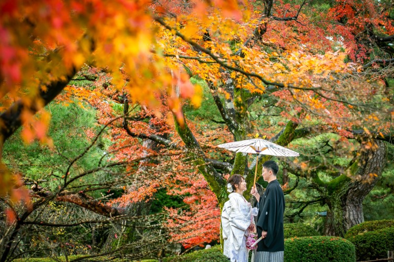 紅葉シーズン・ 兼六園