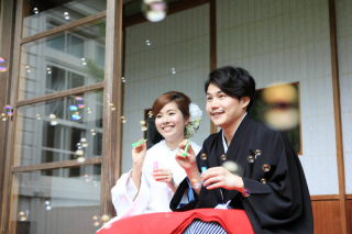 和室庭園フォト