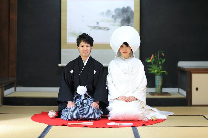 和装定番ポーズ♪