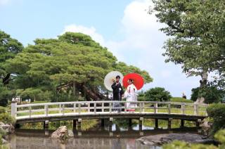 兼六園和装ロケーションフォト