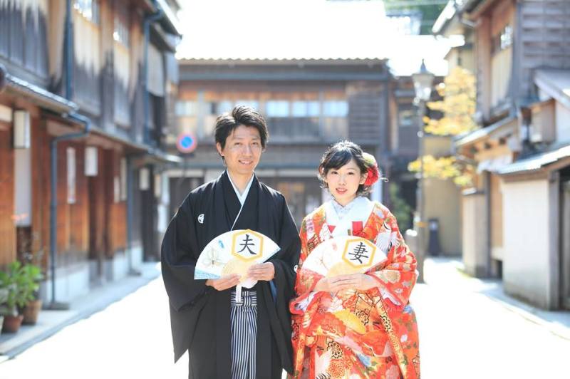 ひがし茶屋街和装ロケーションフォト