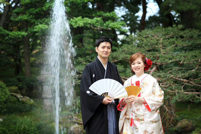 前撮りロケーションフォトin兼六園