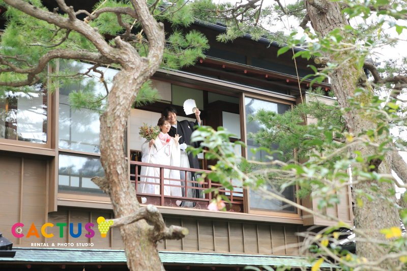 陽気な新郎新婦様