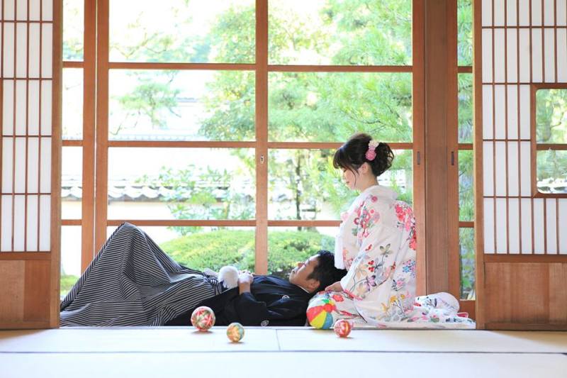 和室庭園ロケーションフォト