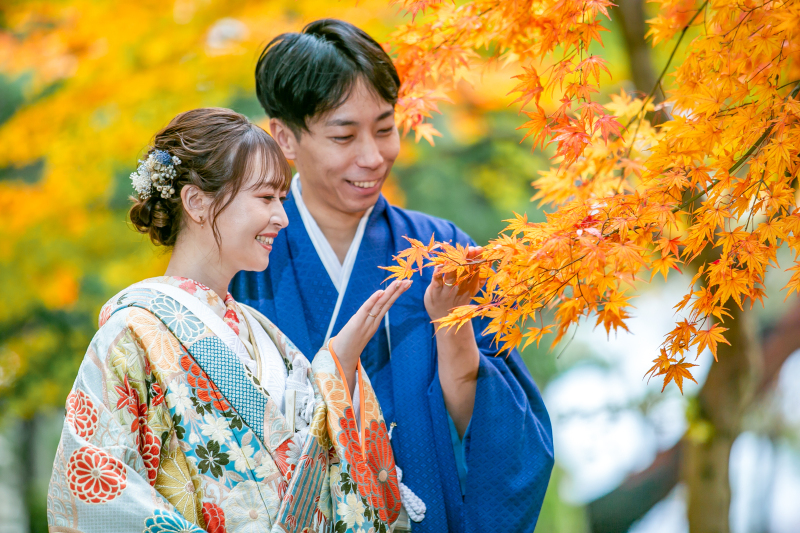 見つめるお二人