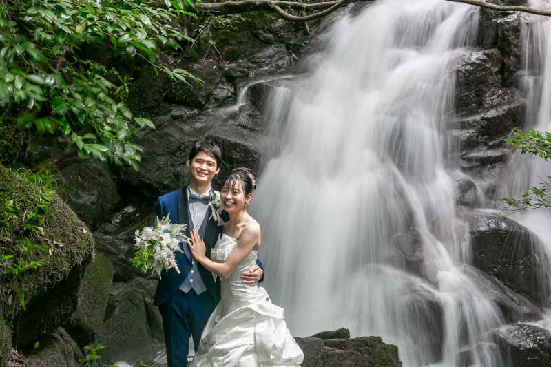 景勝地での撮影