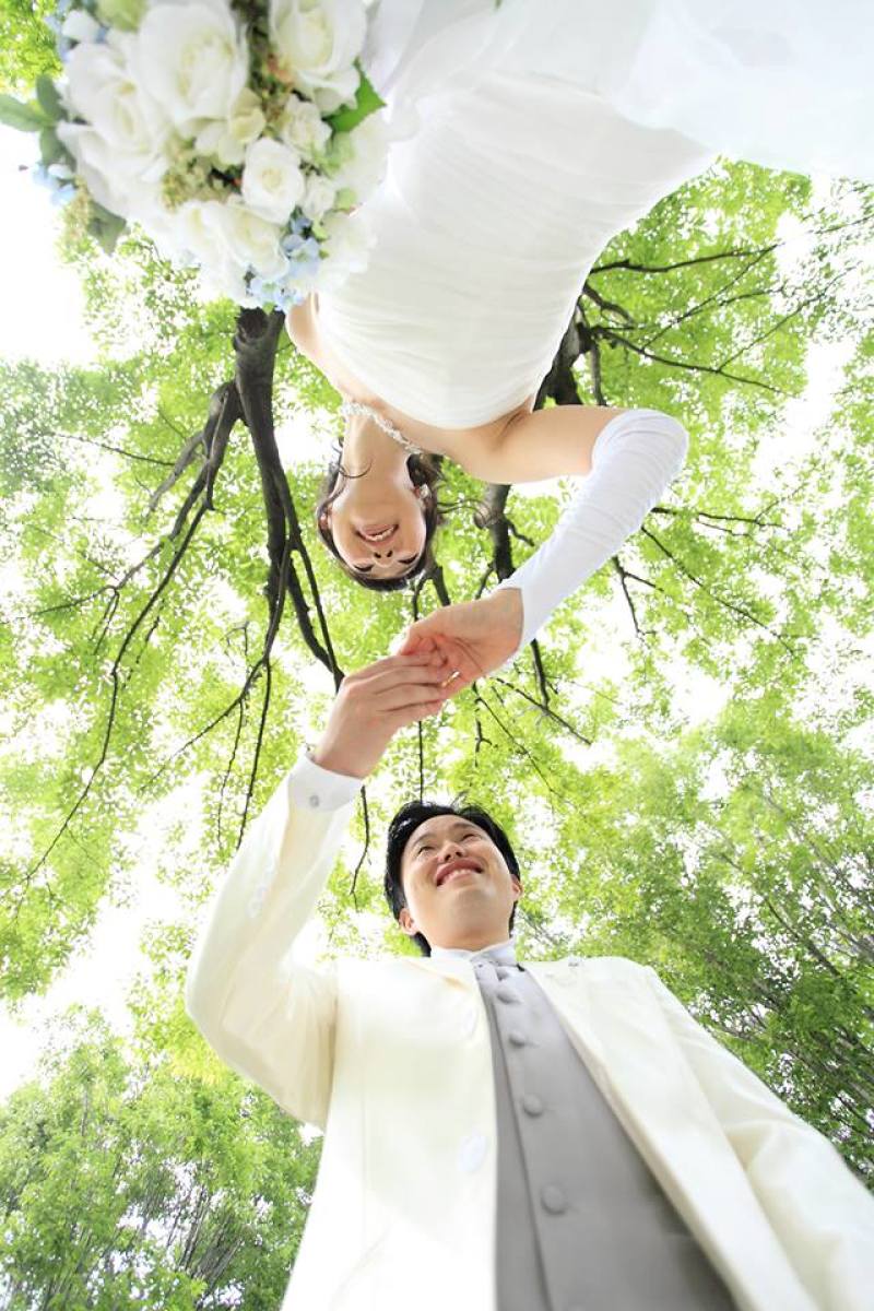 下からアングル♪