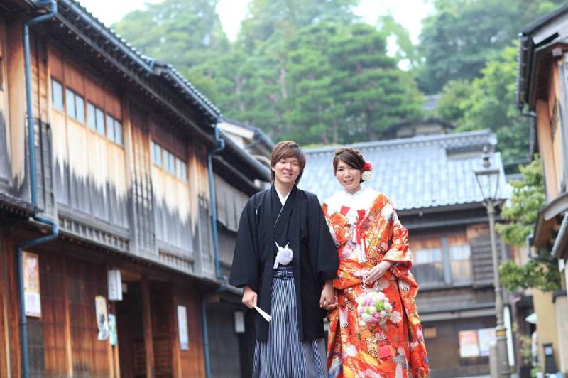 東茶屋街和装ロケーションフォト