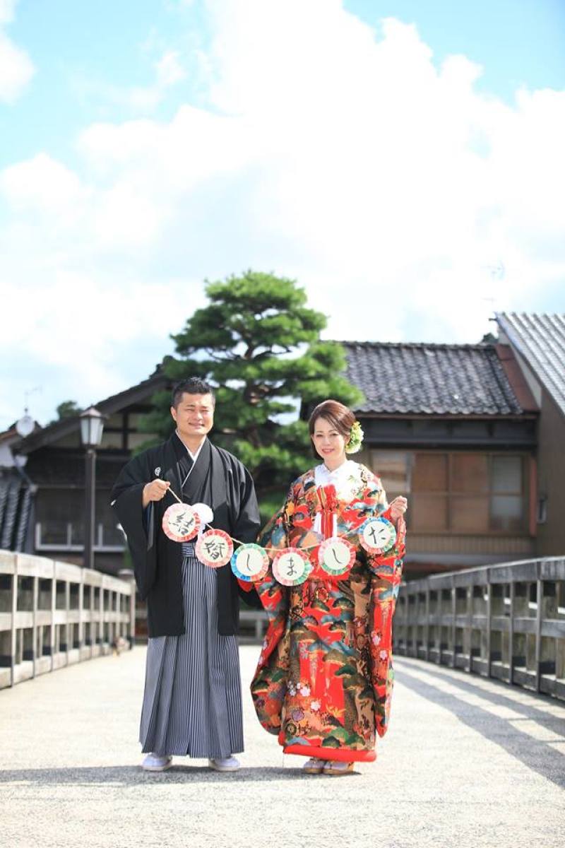 ひがし茶屋街・和室庭園ロケーションフォト♪
