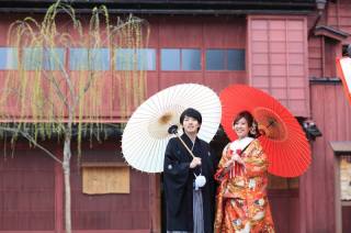 ひがし茶屋街にて