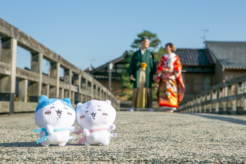 ちいかわ越しに