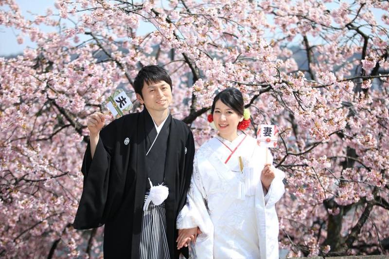 白無垢和装ロケーションフォト