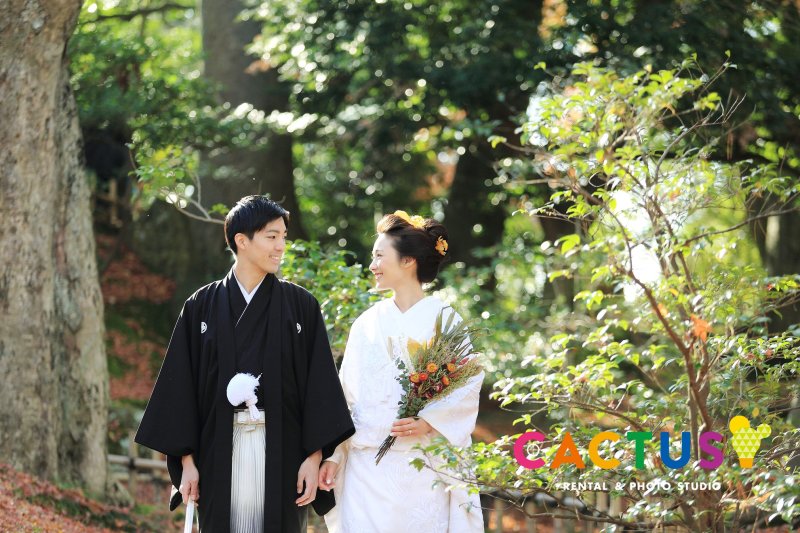 散歩をしながら