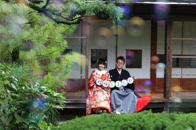 和室庭園ロケーションフォト