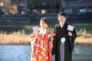 ひがし茶屋街和装ロケーションフォト