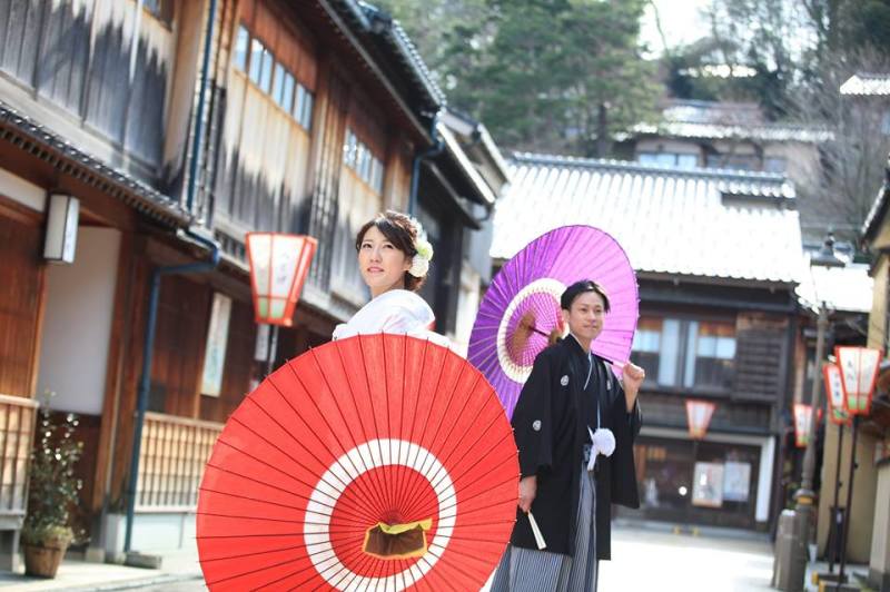 ひがし茶屋街和装ロケーションフォト