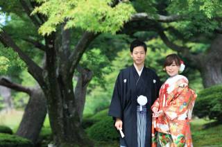 兼六園和装ロケーションフォト