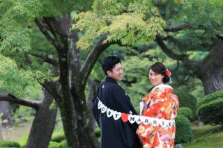 兼六園ブライダル和装フォト