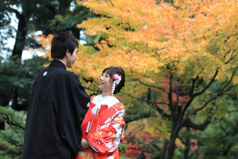 見つめ合いながら