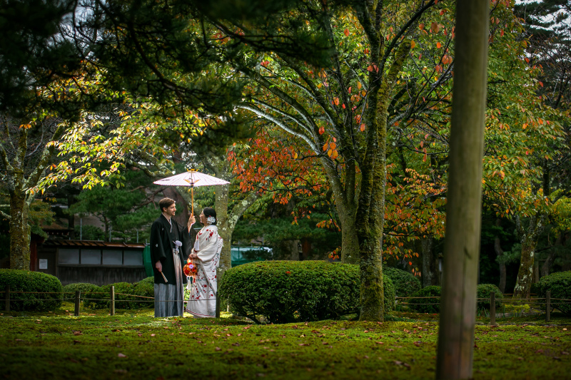 お二人だけに当たるSpotlight。