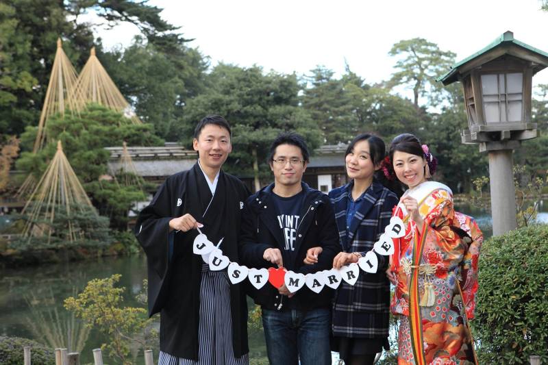 ご友人カップルと一緒に♪