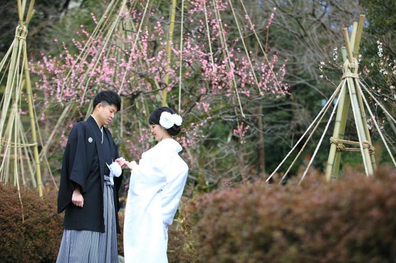 白無垢和装ロケーションフォト