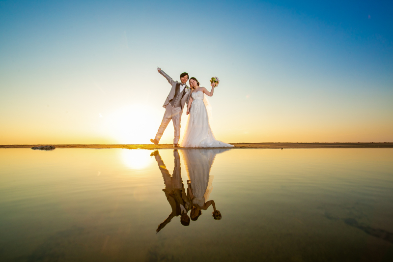 リフレクション撮影