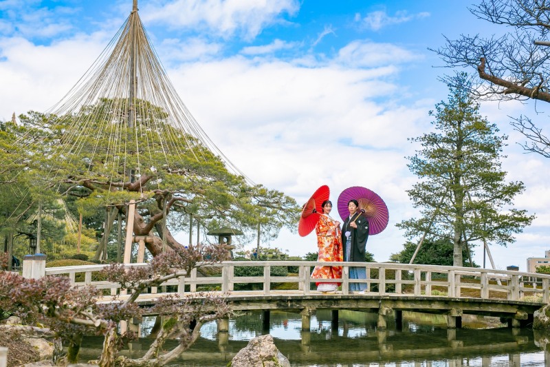 フォトスタジオ カクタス_庭園で撮影できる