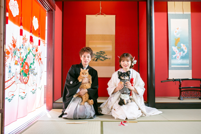 フォトスタジオ カクタス_家族・友人を撮影に呼べる