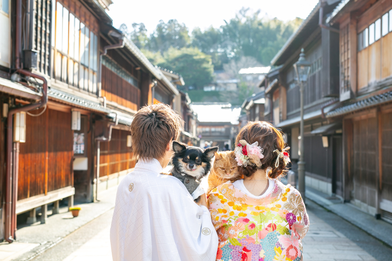 フォトスタジオ カクタス_ペットと一緒に撮影できる