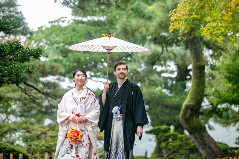 フォトスタジオ カクタス_庭園で撮影できる